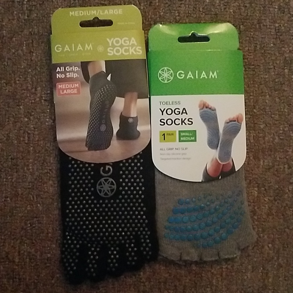 Gaiam yoga socks